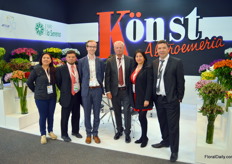 About half of the worldwide production of alstroemeria is found in Colombia. In this field, Dutch breeder Könst Alstroemeria is one of the most prominent players.